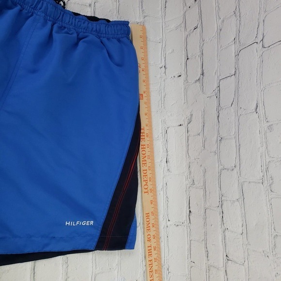 Tommy Hilfiger Mens Blue‎ Swim Trunks Large - Picture 6 of 8